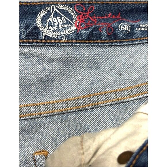 Gap 1969 Limited Edition Jegging Jean Straight Leg Mid Rise Women 6 - Picture 3 of 4